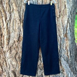 J crew wool wide leg trousers fully lined